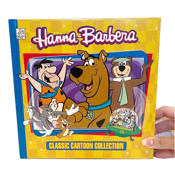 Hanna Barbera Classic Cartoon Collection Hardcover Book Scooby Doo Flintstones - Picture 2 of 10